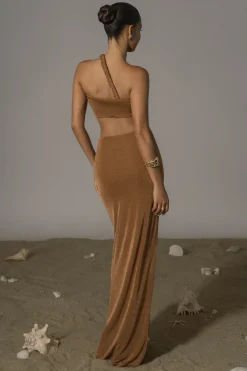 Ema One Shoulder Maxi Dress