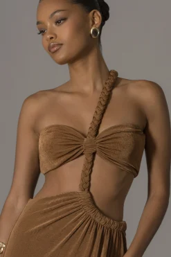 Ema One Shoulder Maxi Dress