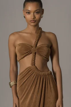 Ema One Shoulder Maxi Dress
