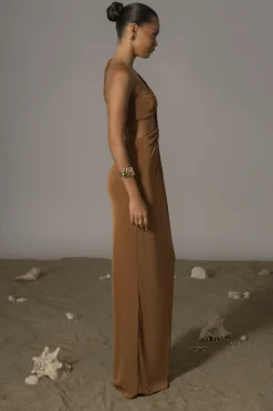 Ema One Shoulder Maxi Dress