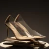 Glass Doll Clear Pumps