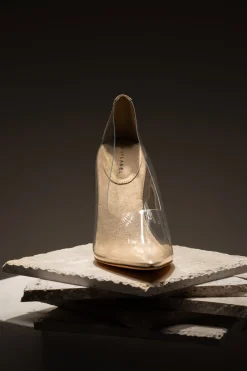 Glass Doll Clear Pumps