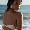 Gold Aimee Pearl Earrings