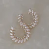 Gold All Of Me Pearl Earrings