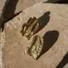 Gold Back In Time Earrings