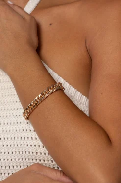 Gold Jones Chain Bracelet