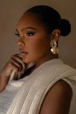 Gold Magda Dangle Earrings