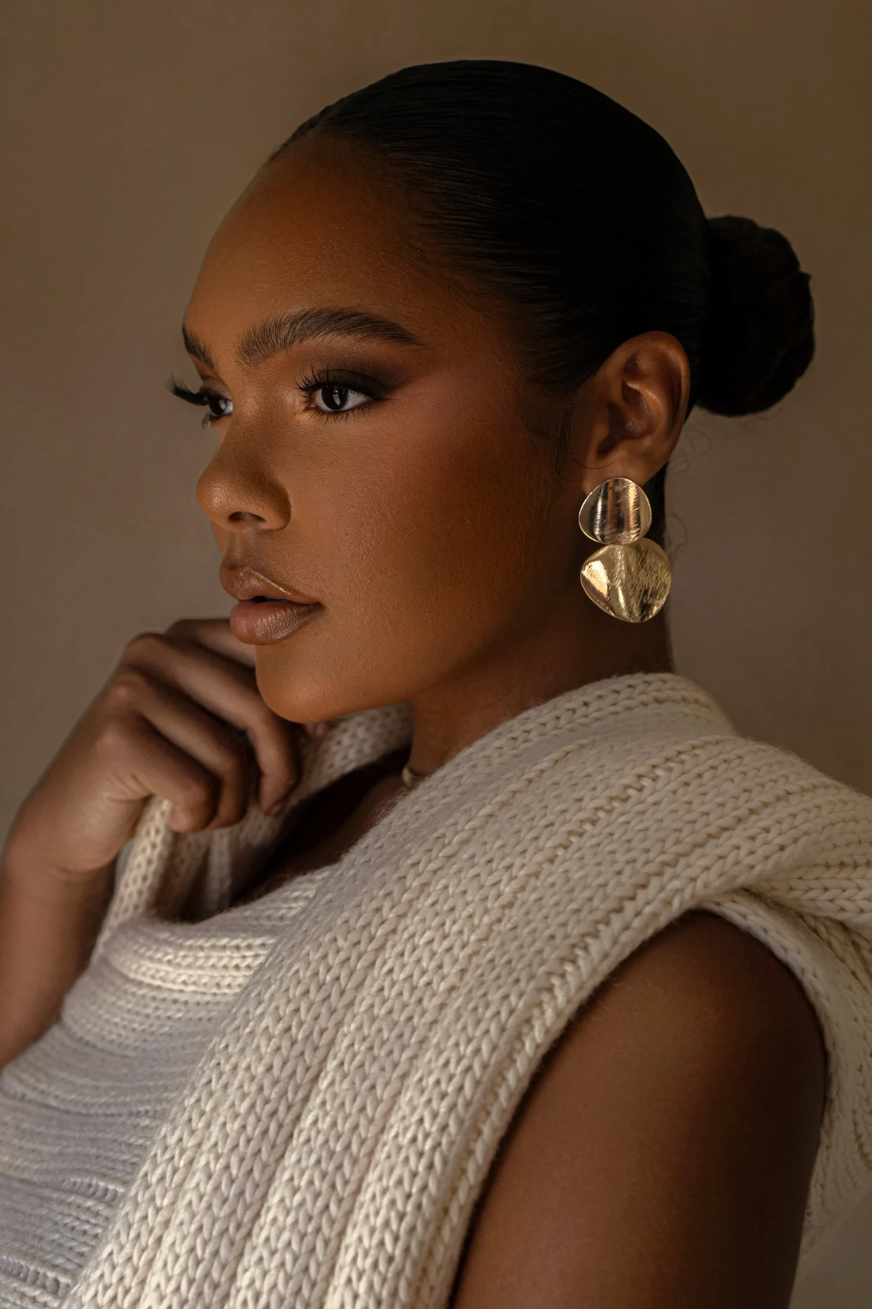 Gold Magda Dangle Earrings