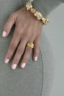 Gold Memories Elastic Bracelet