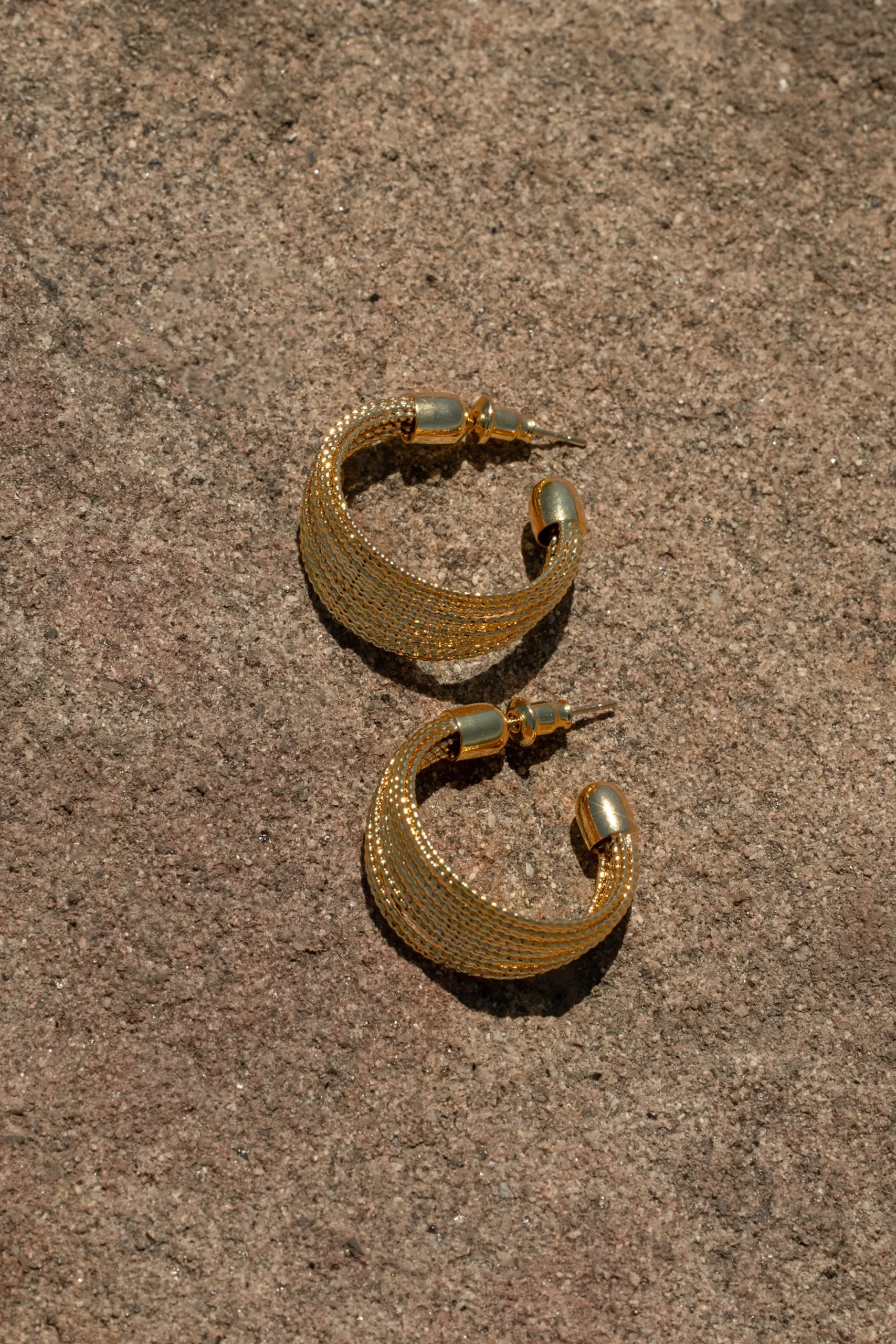 Gold Missy Hoop Earrings