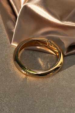 Gold Myra Hinge Bracelet
