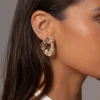 Gold Rava Earrings