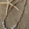 Gold Sail Away Necklace Set
