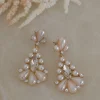 Gold Say I Do Pearl Earrings