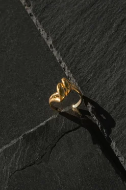 Gold Shelby Ring