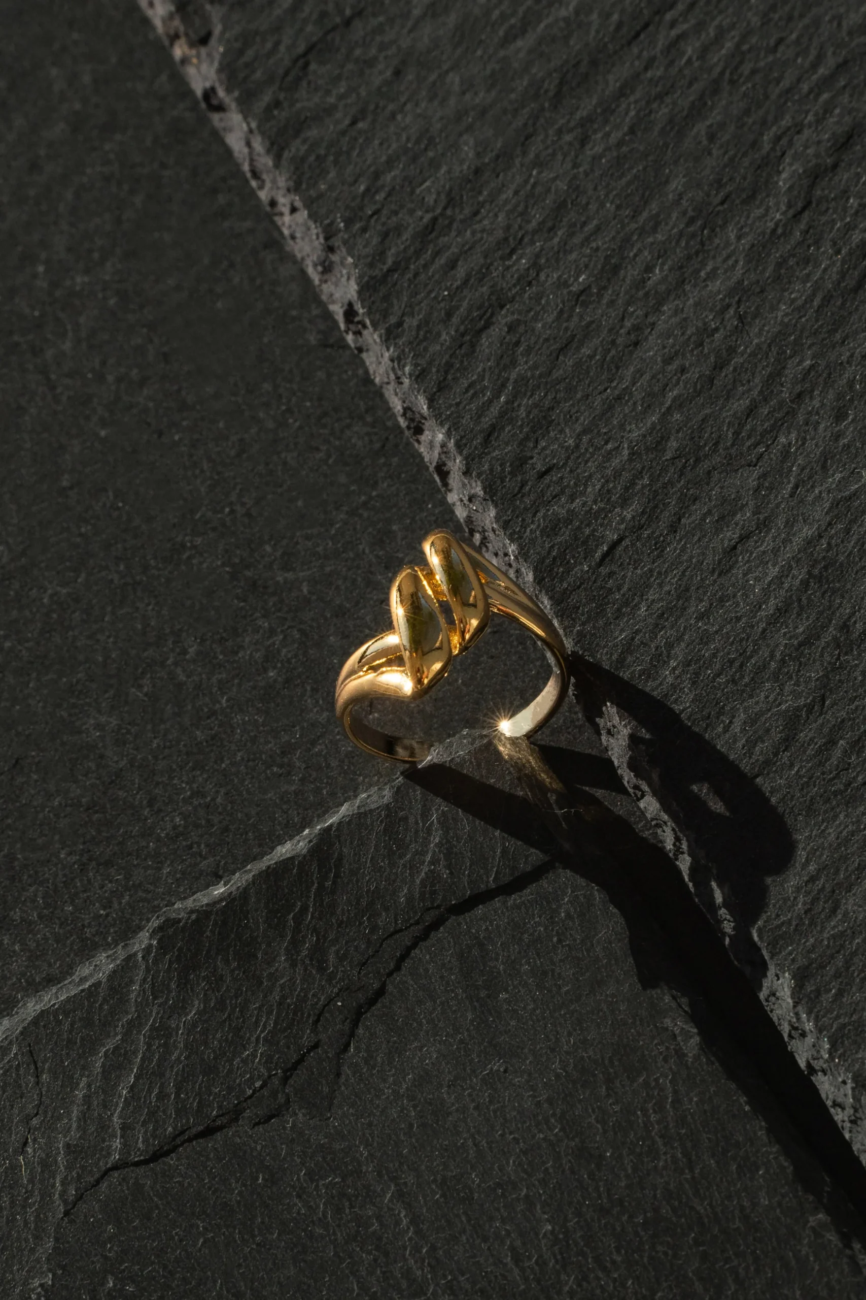 Gold Shelby Ring