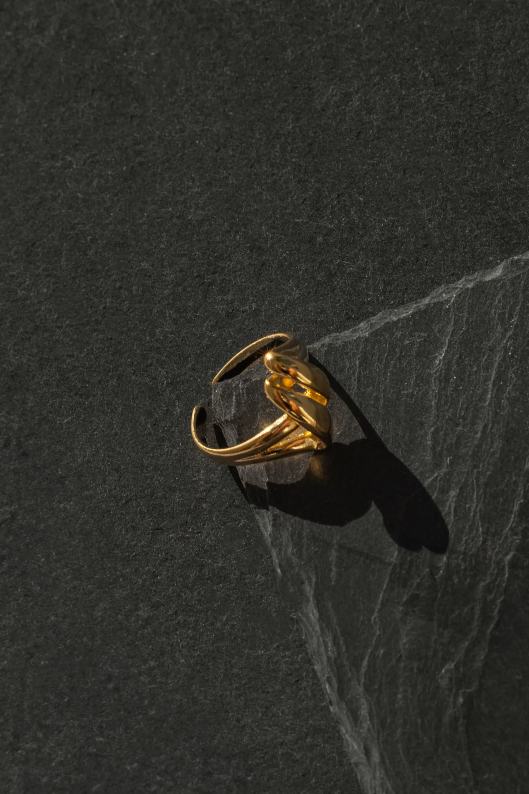 Gold Shelby Ring
