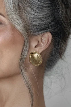Gold The Coast Stud Earrings