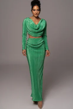Green Haidyn Skirt Set