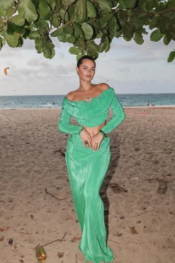 Green Haidyn Skirt Set