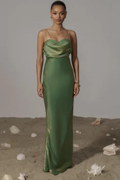 Green Iridescent Visions Of You Dress