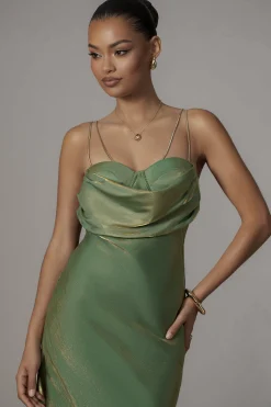 Green Iridescent Visions Of You Dress