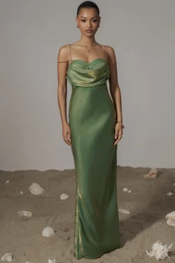 Green Iridescent Visions Of You Dress