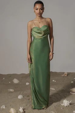 Green Iridescent Visions Of You Dress