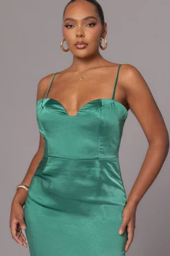 Green Moment In Time Maxi Dress