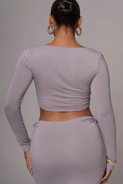 Grey Geneva Skirt Set