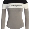 Grey Lifestyle Knit Bodysuit