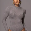 Grey Love Signs Bodysuit