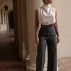 Grey Novena Woven Pants
