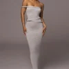Grey One Of One Maxi Dress