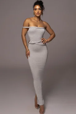Grey One Of One Maxi Dress