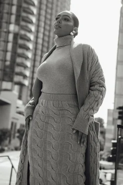 Grey Stepping Out Sweater Cardigan