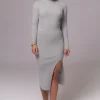 Heather Grey Cardinal Essential Knit Skirt