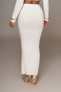 Ivory Annette Sweater Knit Skirt Set