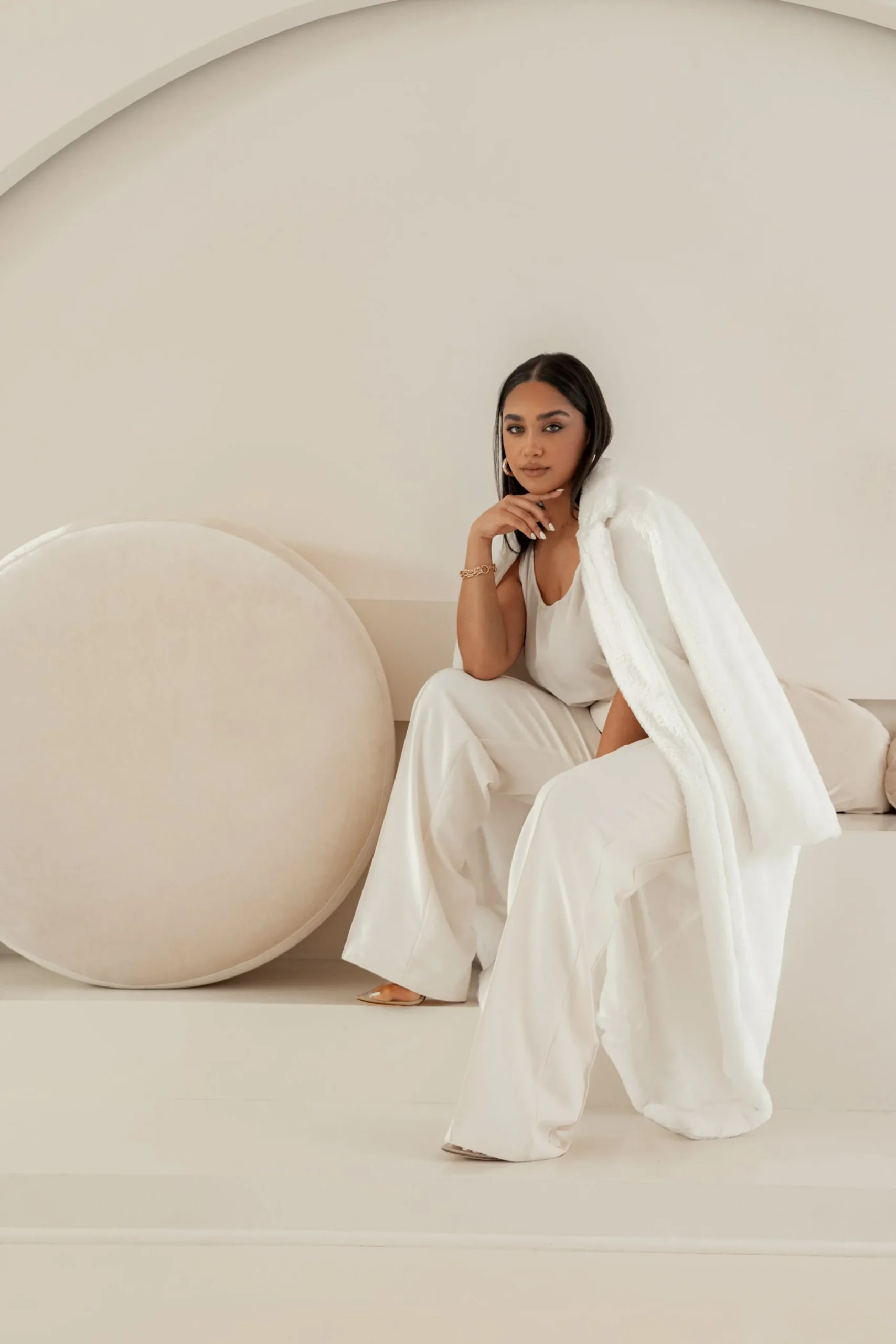Ivory Arlette Trousers