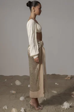 Ivory Carey Long Sleeve Top