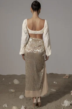 Ivory Carey Long Sleeve Top