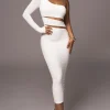 Ivory Chase The Night One Shoulder Dress