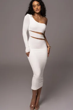 Ivory Chase The Night One Shoulder Dress