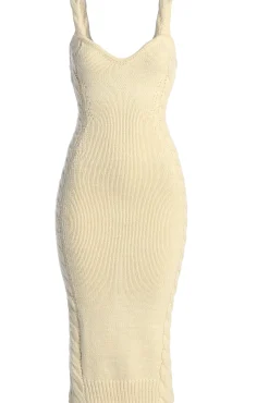 Ivory Daria Sweater Knit Dress