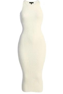Ivory Day To Night Midi Dress