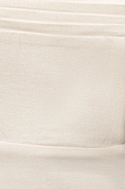 Ivory Elicia Linen Top