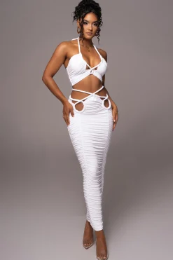 Ivory Go The Distance Skirt Set