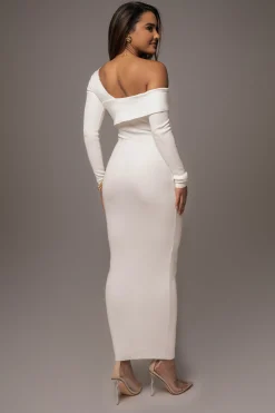 Ivory Harper Knit Maxi Dress