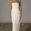 Ivory Journey Linen Maxi Dress