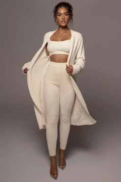 Ivory Juniper Chenille Sweater Pant